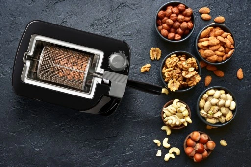Opiekacz do Orzechów Orzeszków Elektryczny 500w Duży XXL GRATIS