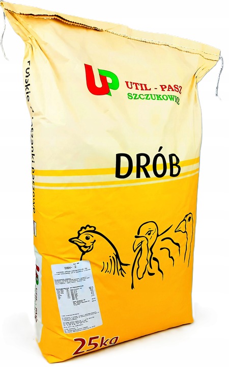 PASZA DLA KURCZAT 2 KARMA DLA MAŁYCH KURCZAT WITAMINY 25KG DKM 2 BEZ GMO