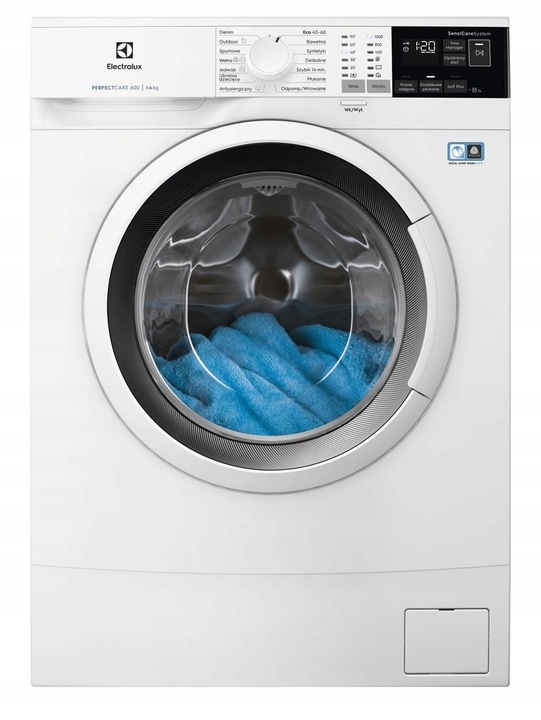 Pralka ELECTROLUX EW6SN0506OP 6kg Biała 1000obr Slim Opóźniony Start