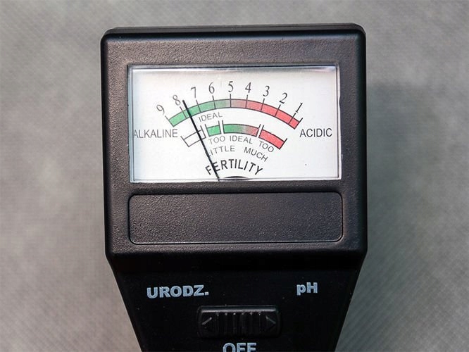 Bioogród Miernik pH urodzajności gleby kwasomierz