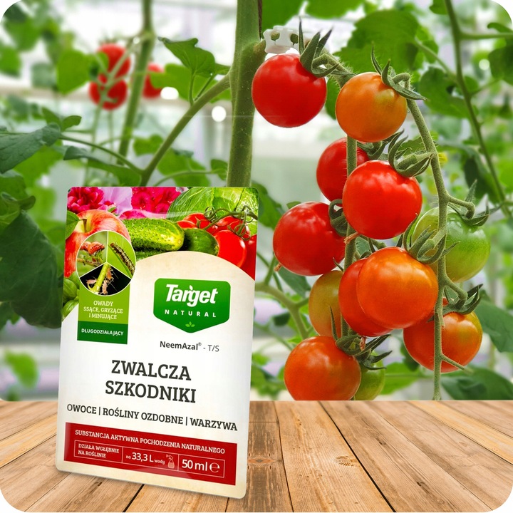 Płyn owadobójczy na ziemiórki mszyce przędziorki 50 ML Target NeemAzal