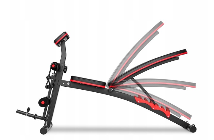 Ławka treningowa REGULOWANA ławeczka siłownia DOMOWA+rękawiczki modlitewnik