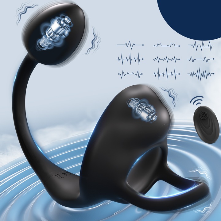 Męski masażer prostaty APP Pierścień wibrujący