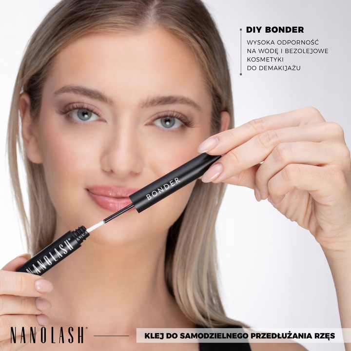 Transparentny bonder do rzęs do samodzielnej aplikacji Nanolash 5ml