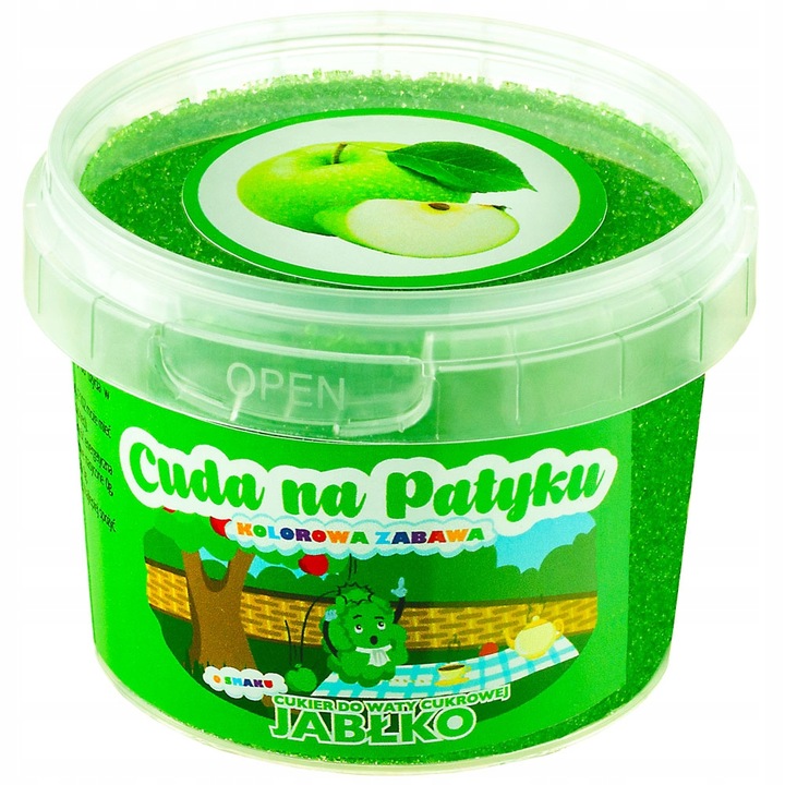 KOLOROWY Cukier do Waty Cukrowej do Maszyny Smakowy PATYCZKI ZESTAW