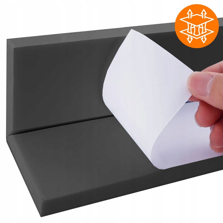 NAROŻNIK ODBOJNIK OCHRONNY na ścianę garażu parking mata 50x20x1,5