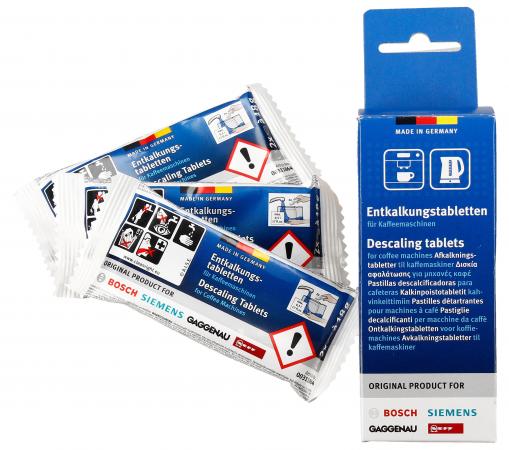 Środek odkamieniający w tabletkach do ekspresu | 6szt 18g uniwersalne