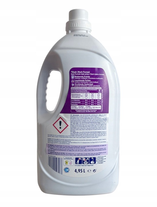 DASH NIEMIECKI ŻEL DO PRANIA UBRAŃ KOLOROWYCH 110p/4,95l