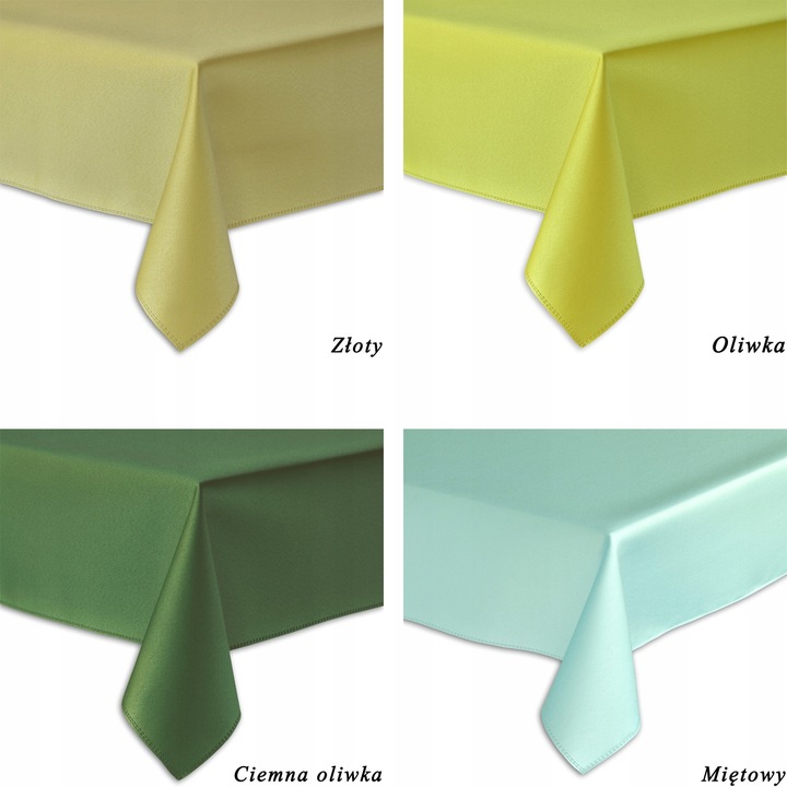 PLAMOODPORNY obrus KOŁO ŚR. 140 CM SOLID OKRĄGŁY