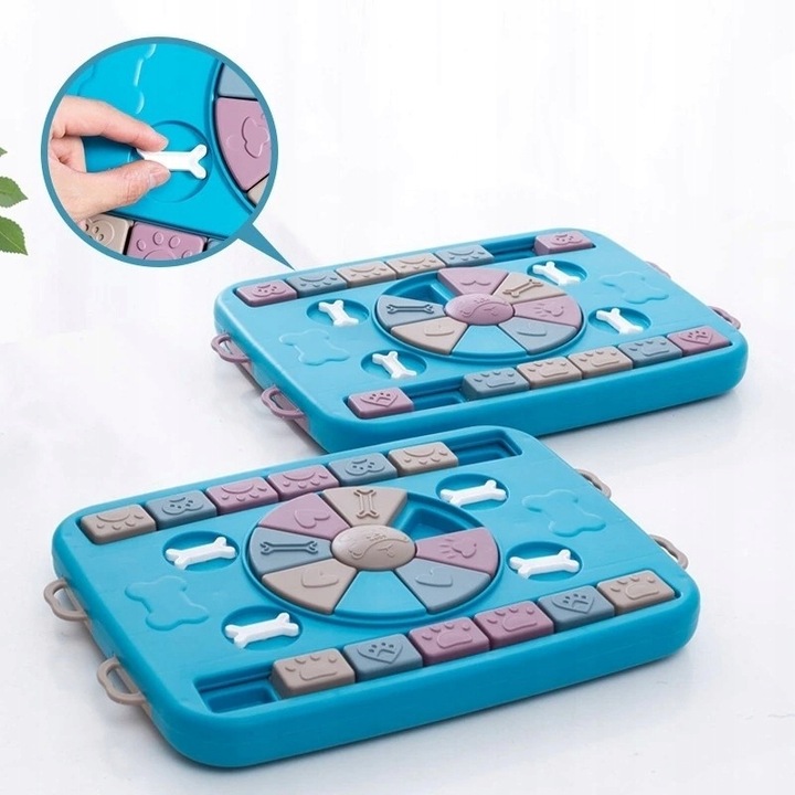 ZABAWKA EDUKACYJNA DLA PSA KOTA GRA WĘCHOWA MISKA