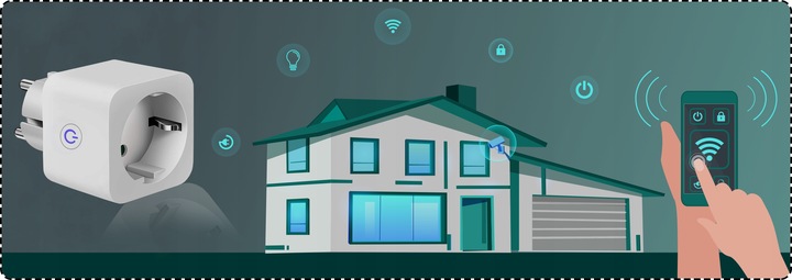 3× INTELIGENTNE GNIAZDKO WiFi SMART TUYA WATOMIERZ PROGRAMATOR TIMER