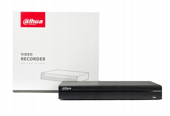 REJESTRATOR IP 16 KANAŁÓW DAHUA DO 16 KAMER DO 12MPX 1U 2xSATA