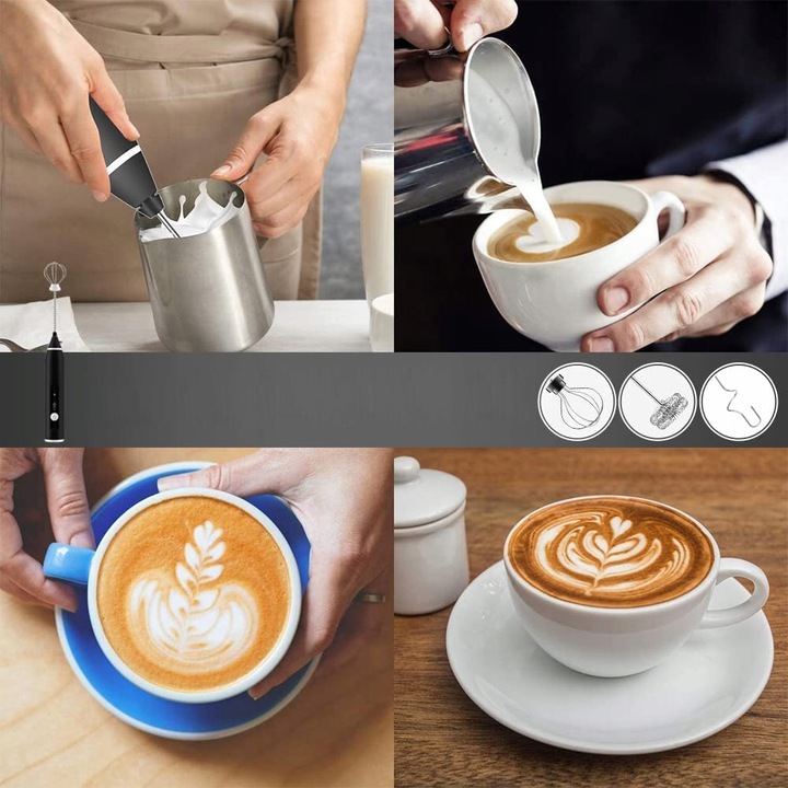 Spieniacz Do Mleka Latte Cappuccino Trzepaczka Do Jajek Mikser