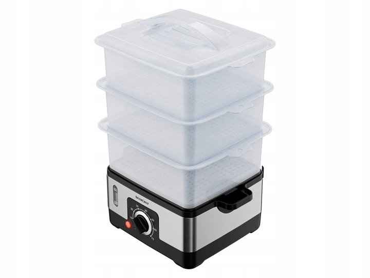 Parowar Elektryczny URZĄDZENIE DO GOTOWANIA NA PARZE pojemnik na ryż