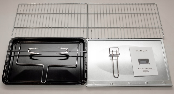 Mini Piekarnik 65L suszarka do grzybów - termoobieg rożno światło 2x