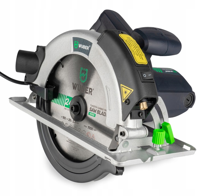 PIŁA TARCZOWA PRZECINARKA PILARKA RĘCZNA DO DREWNA Z LASEREM 2400 W