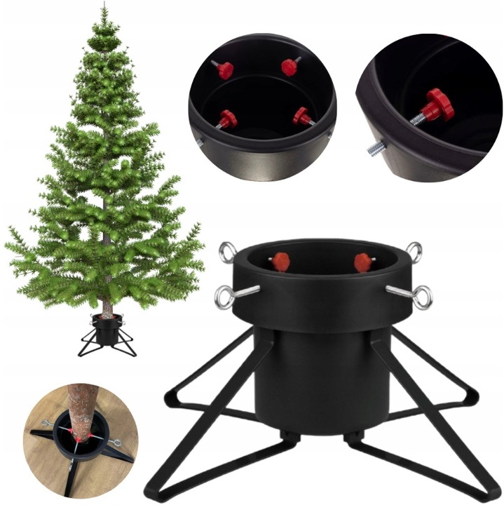 STOJAK CHOINKOWY PODSTAWKA CHOINKOWA POD CHOINKĘ DRZEWKO POJEMNIK NA WODĘ