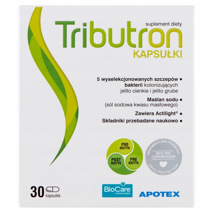 Tributron Maślan Sodu + Probiotyk 30 Kapsułek