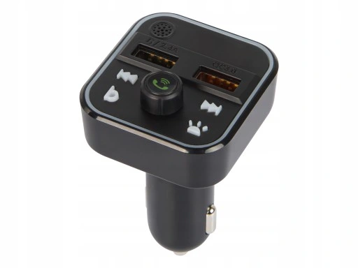 TRANSMITER FM BLUETOOTH MP3 SD ŁADOWARKA 2xUSB