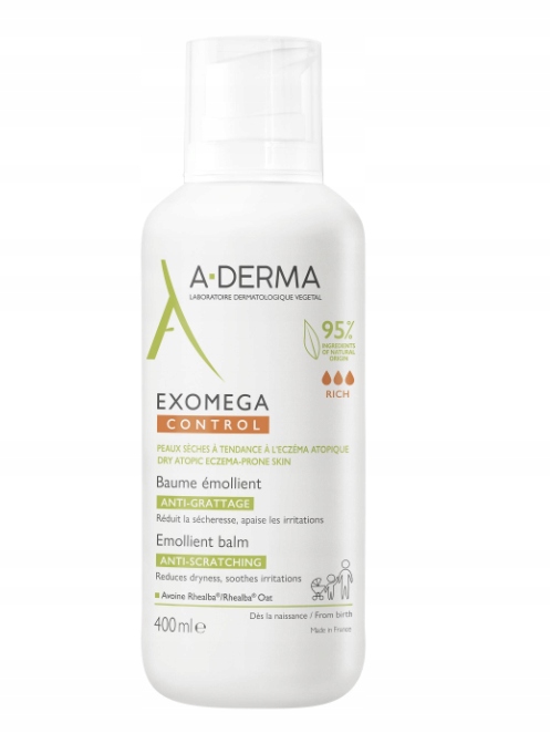 A-Derma Exomega Control Balsam 400 ml