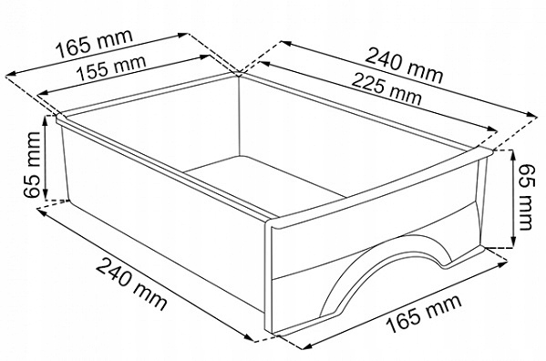 SZUFLADKI pojemnik organizer półeczki przybornik