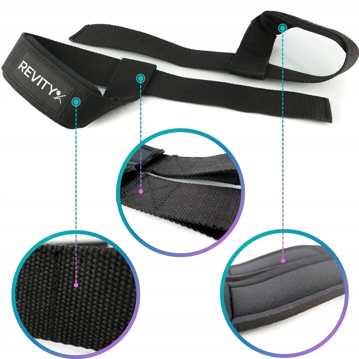 WYSOKIEJ JAKOŚCI PASKI DO MARTWEGO CIĄGU I ĆWICZEŃ POPRAWIAJĄCE CHWYT