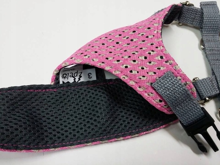 Pelo Szelki -Pelki bezuciskowe AŻUR granatowe .r.3