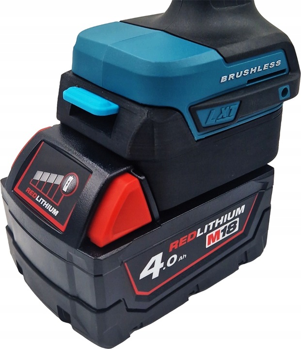 Adapter baterii Milwaukee do narzędzi Makita LXT akumulator