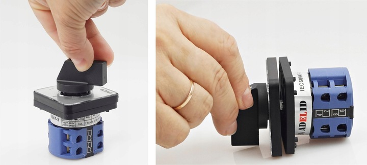 ŁĄCZNIK KRZYWKOWY 16A 0-1 3F TABLICOWY IP65