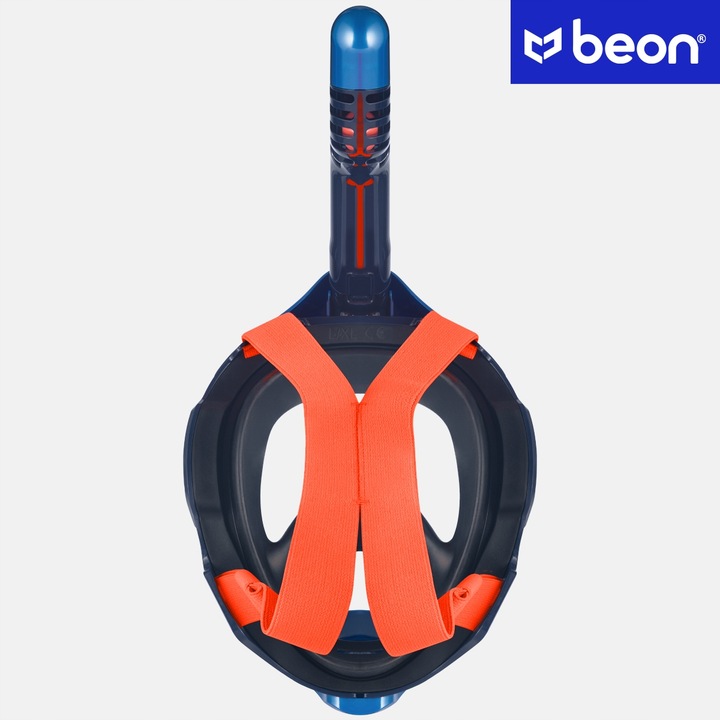 MASKA DO NURKOWANIA SNORKELINGU PEŁNOTWARZOWA NA CAŁĄ TWARZ DO WODY L/XL