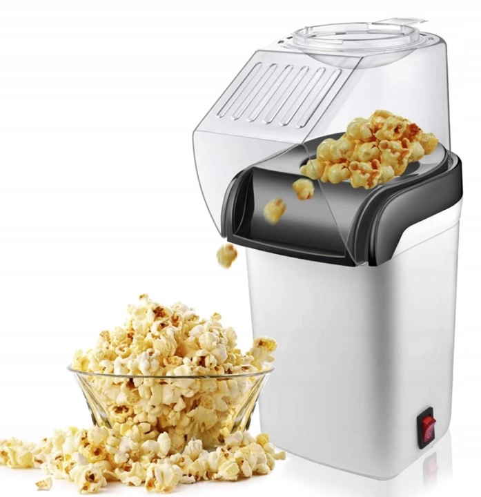 Urządzenie do popcornu Esperanza EKP005W POOF biały 1200 W