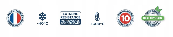 Sito szklane wkład do gotowania na parze Pyrex 2L