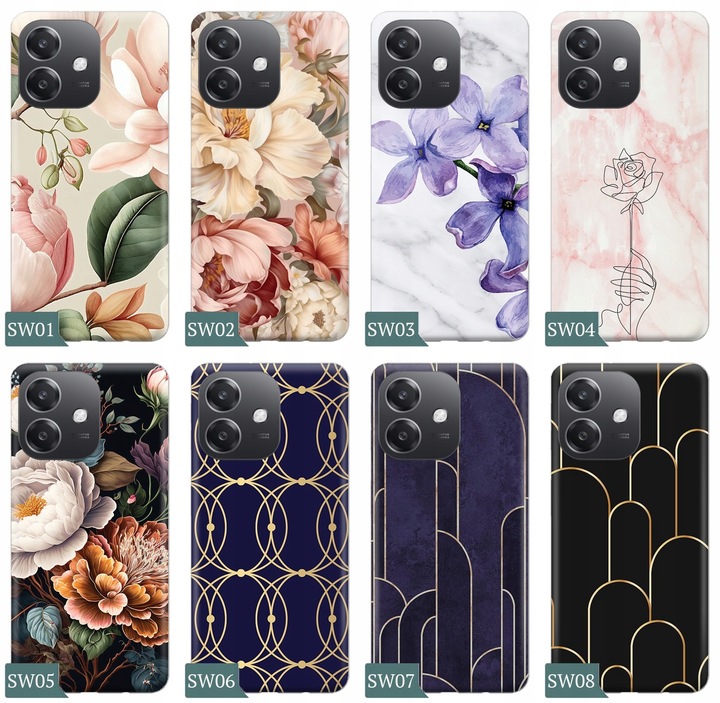ETUI do OPPO A40 / A40M + SZKŁO HARTOWANE CASE WZORY