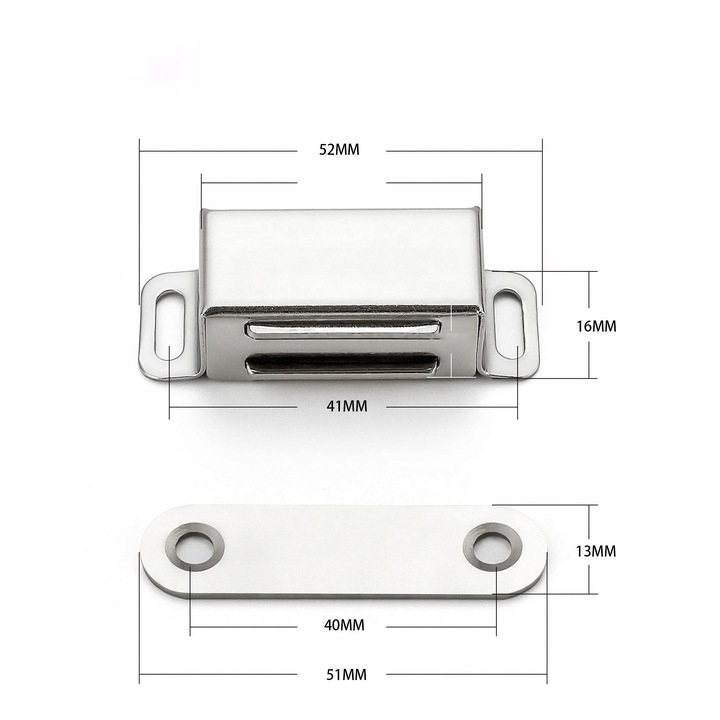 MAGNES DO DRZWI SZAFY PRZESUWNEJ MAGNES DO SZAFEK SZUFLAD KUCHENNYCH