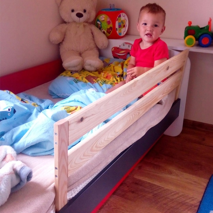 BARIERKA DO ŁÓŻKA BLOKADA OCHRONNA OSŁONA ZABEZPIECZAJĄCA DLA DZIECI