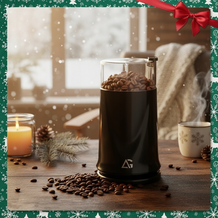 MŁYNEK DO MIELENIA KAWY ORZECHÓW PRZYPRAW GRINDER ELEKTRYCZNY WYDAJNY