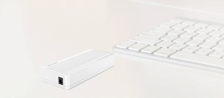 SWITCH 8-PORTOWY LAN RJ45 ROZDZIELACZ PRZEŁĄCZNIK ETHERNET 10/100 Mb/s