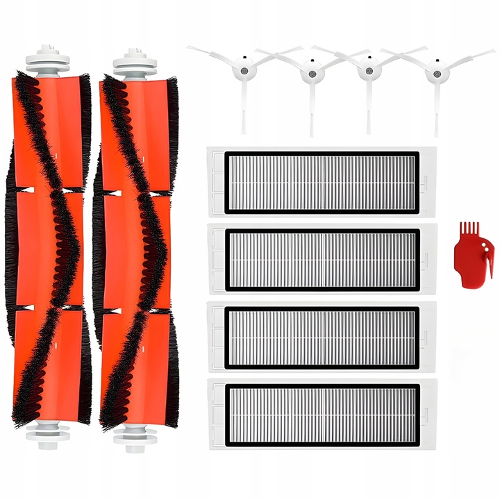 ZESTAW SZCZOTKI FILTRY DO XIAOMI MI Robot Vacuum 1 2 RoboRock S50 S60 S5 S6