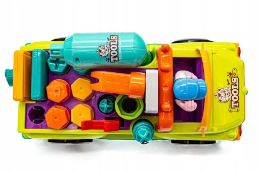 Auto samochód do rozkręcania i skręcania narzędzia zestaw prezent dzieci