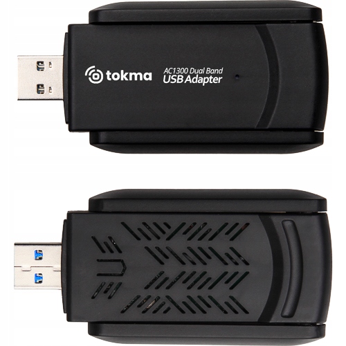 AC1300 ADAPTER KARTA SIECIOWA WiFi Wi-Fi NA USB Z ANTENAMI 1300Mbps 5GHz