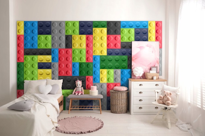 PANELE ŚCIENNE MIĘKIKE KLOCKI FILCOWE 60X30 SOFT