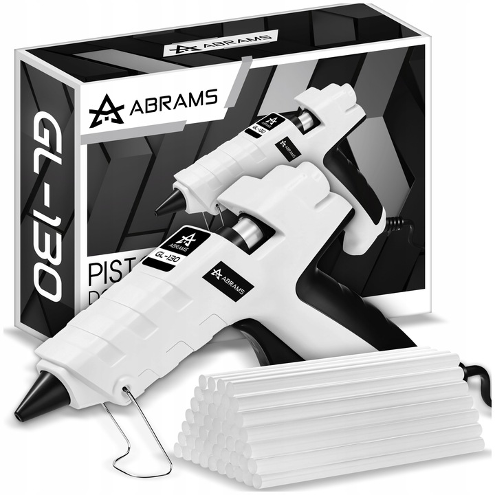 PISTOLET DO KLEJU NA GORĄCO DO KLEJENIA KLEJARKA WYDAJNA 60 WKŁADÓW