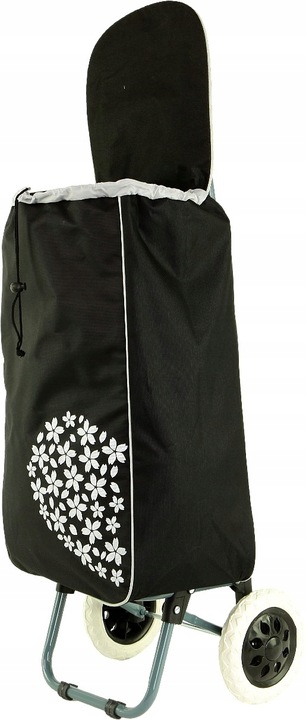 WÓZEK NA ZAKUPY TORBA ZAKUPOWA NA KOŁACH WÓZEK STELAŻ + TORBA BAGIA WÓZKI