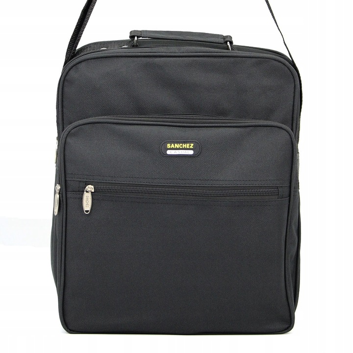 Torba męska z nylonu Sanchez czarna