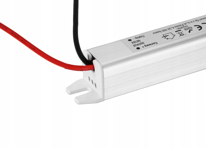 Zasilacz LED 12V 60W 5A Do Taśm Taśmy Transformator Ultra Slim Cienki