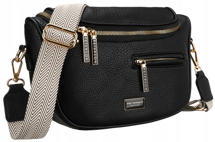 Saszetka torebka listonoszka damska miejska skóra eko na ramię