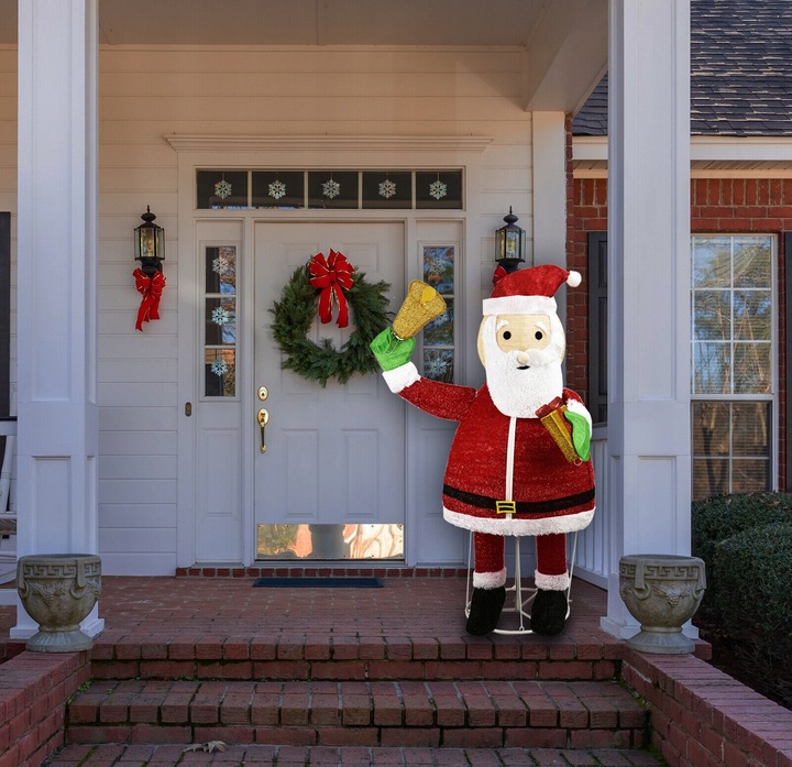 ŚWIĘTY MIKOŁAJ OZDOBA 180 cm 200 LED IP44 TIMER