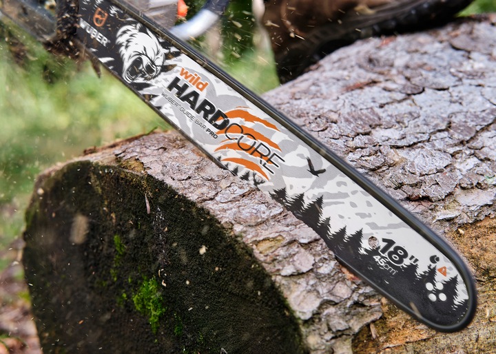 PROWADNICA DO PIŁY SPALINOWEJ PILARKI 18" 45CM + 2X ŁAŃCUCH 0.325"