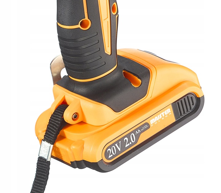 UDAROWA WIERTARKO WKRĘTARKA AKUMULATOROWA 2xAKU 20V BITY NASADKI