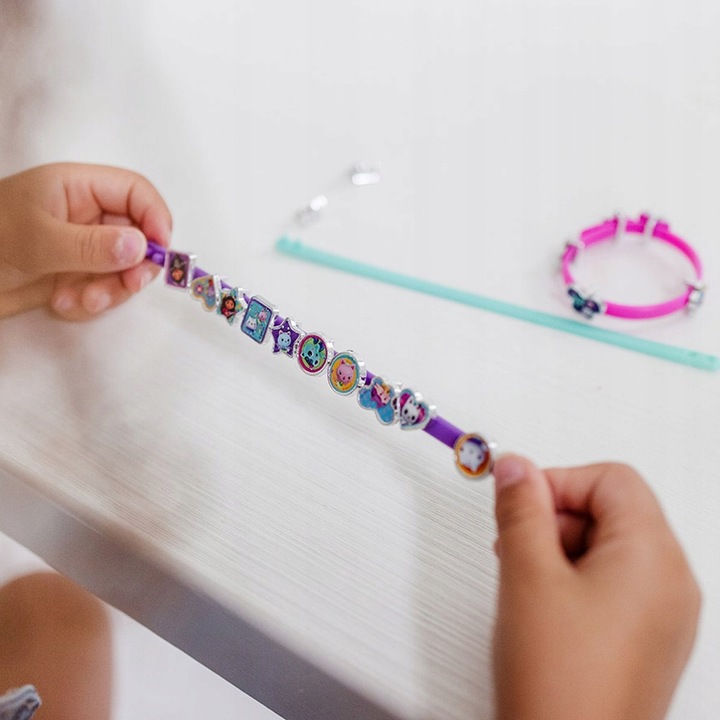 Totum zestaw kreatywny do robienia bransoletek z charmsami Koci Domek Gabi